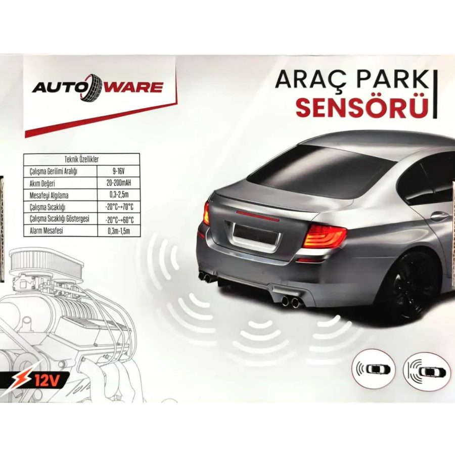 Autoware Araç Park Sensörü Autoware Araç Park Sensörü
