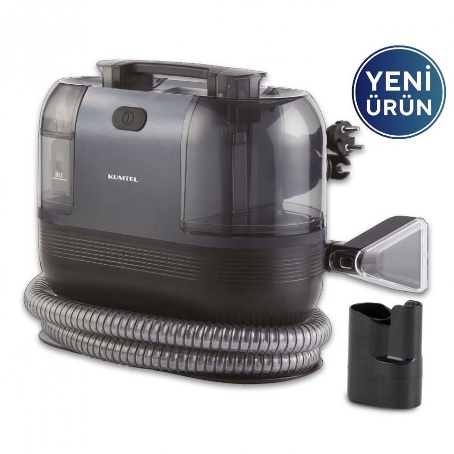 Kumtel Koltuk Ve Halı Yıkama Makinesi 450w 14kpa Hcc-02 Siyah