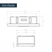 Kumtel DS6-905 İnox Panel Sürgülü Ankastre Aspiratör Kumtel DS6-905 İnox Panel Sürgülü Ankastre Aspiratör