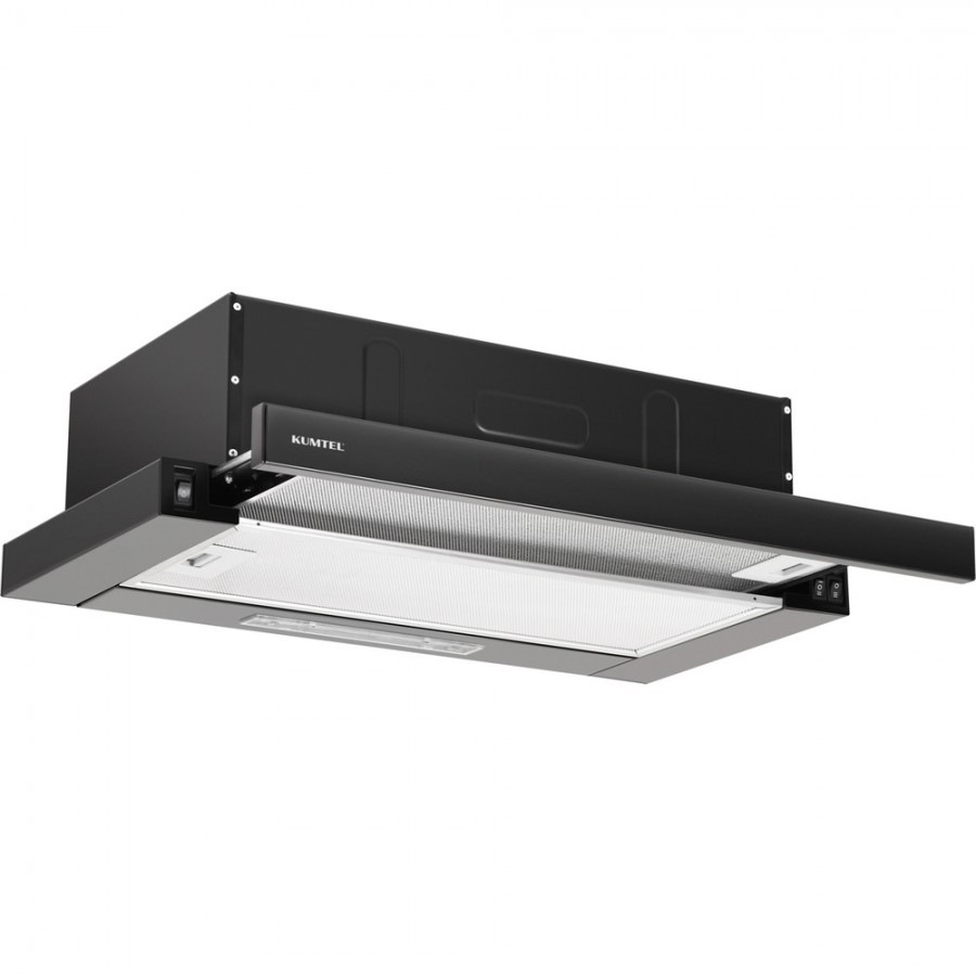 Kumtel Sürgülü Aspiratör Siyah DS6-905 Kumtel Sürgülü Aspiratör Siyah DS6-905