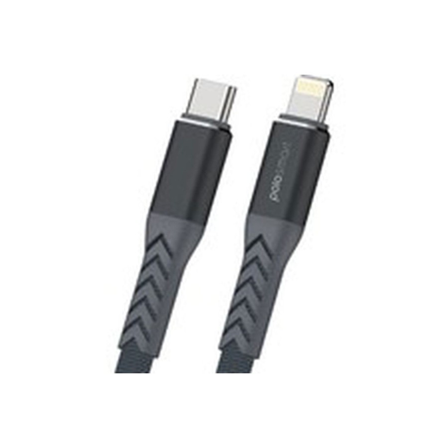 Polosmart 1.2 Metre Type-C To Lightning Şarj Kablosu Siyah 20W Polosmart 1.2 Metre Type-C To Lightning Şarj Kablosu Siyah 20W