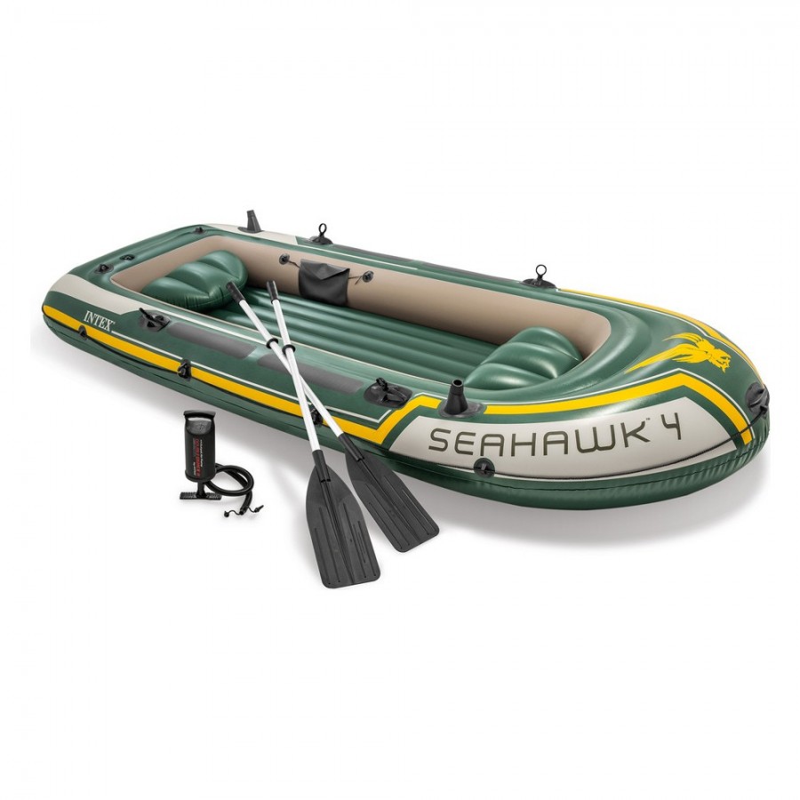 intex Seahawk 4 Şişme Bot Set 351*145*48 (68351) intex Seahawk 4 Şişme Bot Set 351*145*48 (68351)