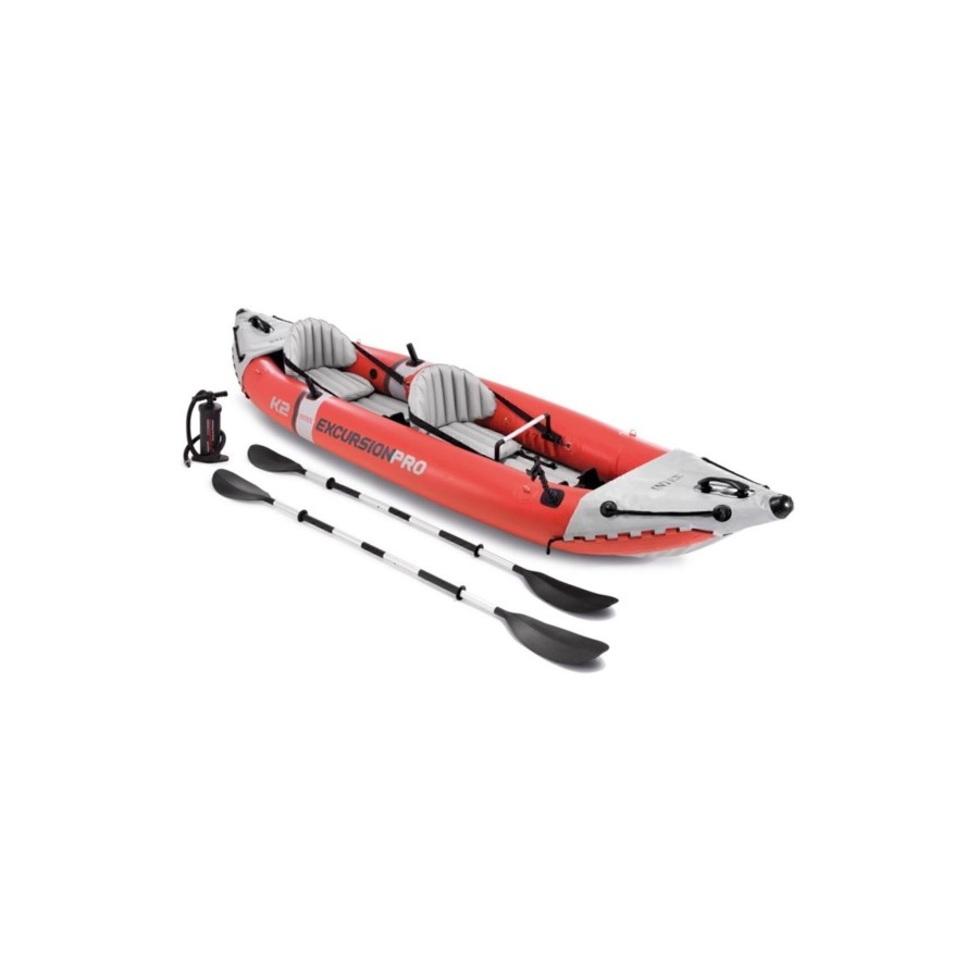 İntex Excursion Pro K2 Çift Kişilik Şişme Kano Set 384 X 94 X 46 Cm İntex Excursion Pro K2 Çift Kişilik Şişme Kano Set 384 X 94 X 46 Cm