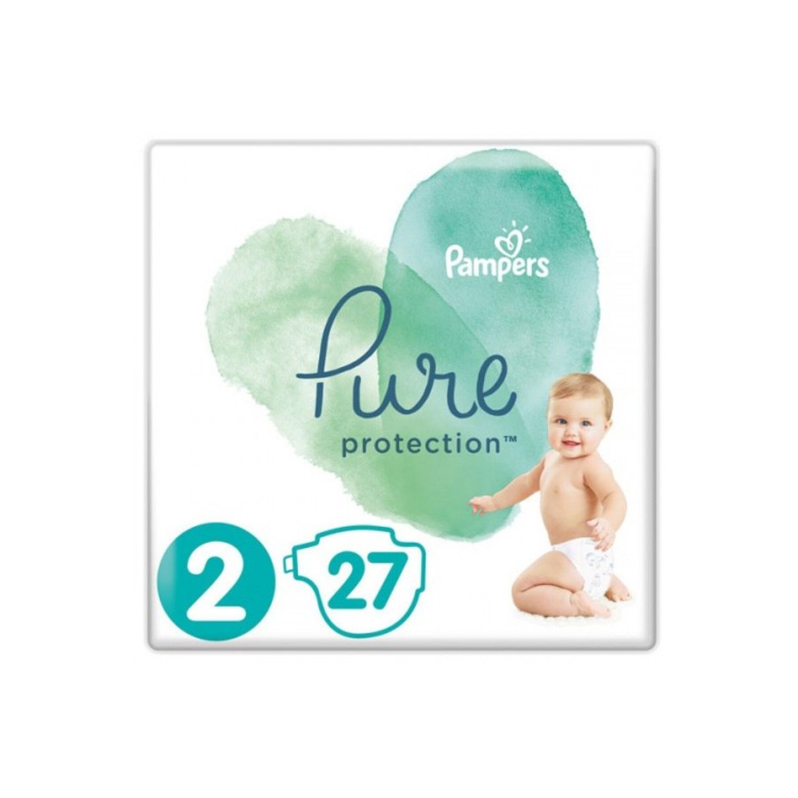 Pampers Pure Bebek Bezi 2 Beden 27 Li