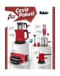Fakir Rogue Serisi 4 lü Elektronik Çeyiz Seti… Fakir Rogue Serisi 4 lü Elektronik Çeyiz Seti…