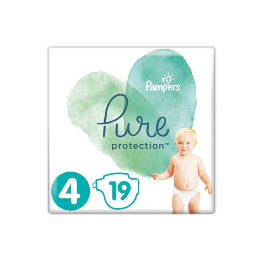 Pampers Pure Bebek Bezi 4 Beden 19 Lu