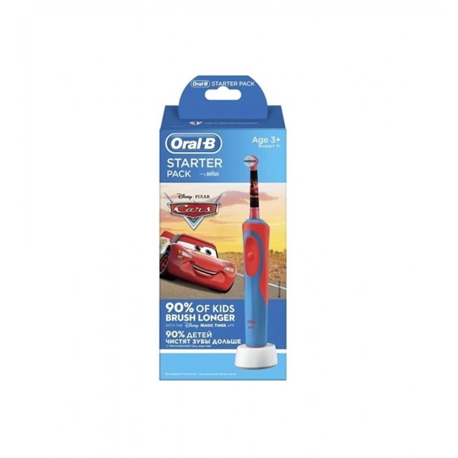 Oral-B Starter Pack Disney Cars Çocuk Şarjlı Diş Fırçası
