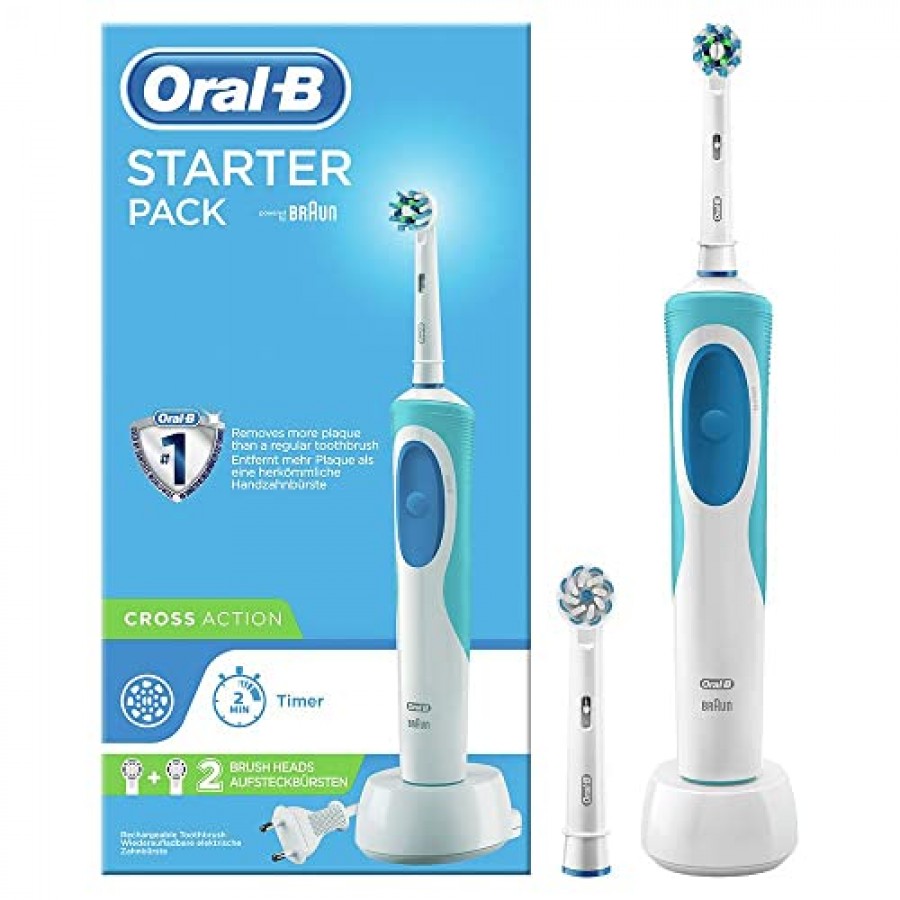 Oral-B Starter Pack Cross Action Şarj Edilebilir Diş Fırçası